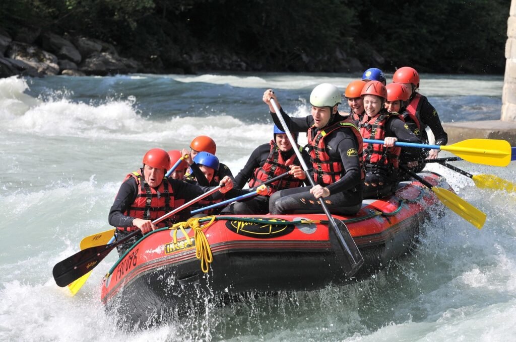 White water rafting